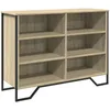 Image de vidaXL Buffet chêne Sonoma 101x35,5x74,5 cm Bois d'ingénierie