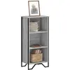 Image de vidaXL Bibliothèque sonoma gris 50x31x106 cm bois d'ingénierie