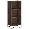 Image de Bibliothèque chêne marron 50x31x106 cm bois d ingénierie