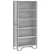 Image de vidaXL Bibliothèque Sonoma Gris 80x31x169 cm Bois d'ingénierie