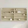 Image de vidaXL Armoire à vitrine chêne sonoma 100x8,5x50 cm bois d'ingénierie