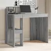 Image de vidaXL Bureau sonoma gris 103,5x56,5x94 cm bois d'ingénierie