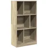 Image de vidaXL Bibliothèque chêne Sonoma 57x28,5x107,5 cm Bois d'ingénierie, étagère, étagère à Livres, Support de Livre, Armoire de Rangement