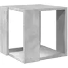 Image de vidaXL Table Basse Gris béton 32x32x30 cm Bois d'ingénierie