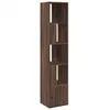 Image de vidaXL Bibliothèque chêne Marron 40x36x189 cm Bois d'ingénierie, étagère à Livres, Porte-Livres, Support à Livres, Armoire de Rangement