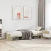Image de vidaXL Cadre de lit sans matelas chêne sonoma 100x200 cm
