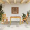 Image de vidaXL Ensemble à manger de jardin 3 pcs Bois d'acacia solide