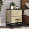 Image de vidaXL Table de chevet chêne sonoma 40x31x50 cm bois d’ingénierie