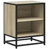 Image de vidaXL Table de Chevet chêne Sonoma 40x31x50cm Bois d'ingénierie métal