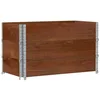 Image de vidaXL Jardinière Marron 120x80 cm Bois Massif de pin