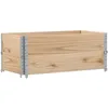 Image de vidaXL Jardinière 100x50 cm Bois de pin Massif