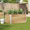 Image de vidaXL Jardinière 120x80 cm bois massif de pin
