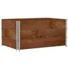 Image de vidaXL Jardinière Marron 120x80 cm Bois Massif de pin