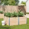 Image de vidaXL Jardinière 150x100 cm bois de pin massif