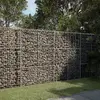 Image de vidaXL Panier gabion avec couvercle 200x50x150 cm fer galvanisé