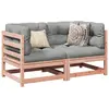 Image de vidaXL Salon de jardin 2 pcs bois massif sapin de douglas
