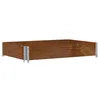 Image de vidaXL Jardinière Marron 120x80 cm Bois Massif de pin
