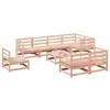 Image de vidaXL Salon de Jardin 9 pcs Bois Massif Sapin de Douglas