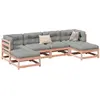 Image de vidaXL Salon de jardin 6 pcs bois massif sapin de douglas