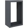 Image de vidaXL Portant de Bois de Chauffage Anthracite 60x40x100 cm Acier, Magasin de bûches, Porte-bûches de cheminée, Support de bûches, Stockage de bûches