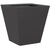 Image de vidaXL Jardinière Noir 30x30x30 cm Acier, jardinière d'extérieur, boîte à Fleurs, boîte de Jardin, jardinière de Patio, boîte à Plantes