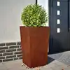 Image de vidaXL Jardinière 45x45x75 cm acier résistant aux intempéries