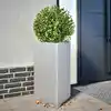 Image de vidaXL Jardinières 2 pcs triangulaire 50x43x75 cm acier galvanisé