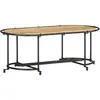 Image de vidaXL Table basse 110x55x40 cm bois de manguier massif brut