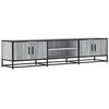 Image de vidaXL Meuble TV Sonoma Gris 180x35x41 cm Bois d'ingénierie, Support TV, Buffet TV, Meuble multimédia, Banc TV, Meuble HiFi, Centre de Divertissement