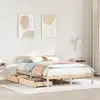 Image de vidaXL Cadre de lit sans matelas 120x190 cm bois de pin massif