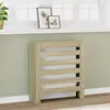 Image de vidaXL Cache-radiateur chêne sonoma 78x20x82 cm bois d'ingénierie