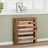 Image de vidaXL Cache-radiateur vieux bois 78x20x82 cm bois d'ingénierie