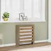 Image de vidaXL Cache-radiateur chêne artisanal 78x20x82 cm bois d'ingénierie