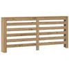 Image de vidaXL Cache-radiateur chêne Artisanal 175x20x82 cm Bois d'ingénierie, Bouchon de radiateur, Cache-radiateur Haut, radiateur à Profil réduit