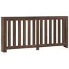 Image de vidaXL Cache-radiateur chêne Marron 175x20x82 cm Bois d'ingénierie, Bouchon de radiateur, Cache-radiateur Haut, radiateur à Profil réduit