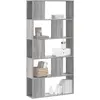 Image de vidaXL Bibliothèque 5 niveaux sonoma gris bois d'ingénierie