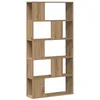 Image de vidaXL Bibliothèque 5 Niveaux chêne Artisanal Bois ingénierie, étagère, étagère à Livres, Support de Livre, Armoire de Rangement, étagère de Rangement