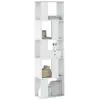 Image de vidaXL Bibliothèque 5 niveaux blanc 45x23,5x162,5 cm bois d'ingénierie