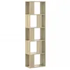 Image de vidaXL Bibliothèque 5 Niveaux chêne Sonoma Bois d'ingénierie, étagère, étagère à Livres, Support de Livre, Armoire de Rangement, étagère de Rangement