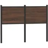 Image de vidaXL Tête de lit de Remplacement chêne Marron 120 cm Bois d'ingénierie
