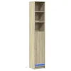 Image de Buffet avec LED chêne sonoma 36x32,5x200 cm bois d ingénierie
