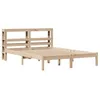 Image de vidaXL Cadre de lit sans Matelas 120x190 cm Bois de pin Massif
