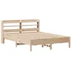 Image de vidaXL Cadre de lit sans Matelas 150x200 cm Bois de pin Massif