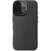 Image de DECODED Étui en Cuir pour iPhone 16, Compatible MagSafe, Cuir ECCO véritable de qualité supérieure, Coque de Protection intégrale, Bords surélevés pour protéger l'écran et l'appareil Photo, Noir
