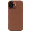 Image de DECODED Étui en cuir pour iPhone 16 Plus, compatible MagSafe, cuir ECCO véritable de qualité supérieure, coque de protection intégrale, bords surélevés pour protéger l'écran et l'appareil photo,