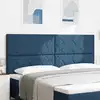 Image de vidaXL Tête de lit Bleu 200 cm tissu