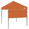 Image de vidaXL Tente à abri 194 x 194 x 251 cm Orange Tissu