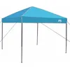 Image de vidaXL Tente à abri Bleu 243 x 243 x 251 cm Tissu, Tente de Jardin et terrasse, abri léger Portable, pavillon Pop-up Moderne, Ombre pour Vos événements en extérieur
