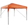 Image de vidaXL Tente à abri 290 x 290 x 251 cm Orange Tissu
