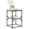 Image de vidaXL Table d'appoint Chêne Artisanal 41 x 40 x 60 cm, Table rectangulaire pour Salon, Design Moderne, Table de Nuit Minimaliste, mobilier Pratique pour Chambre